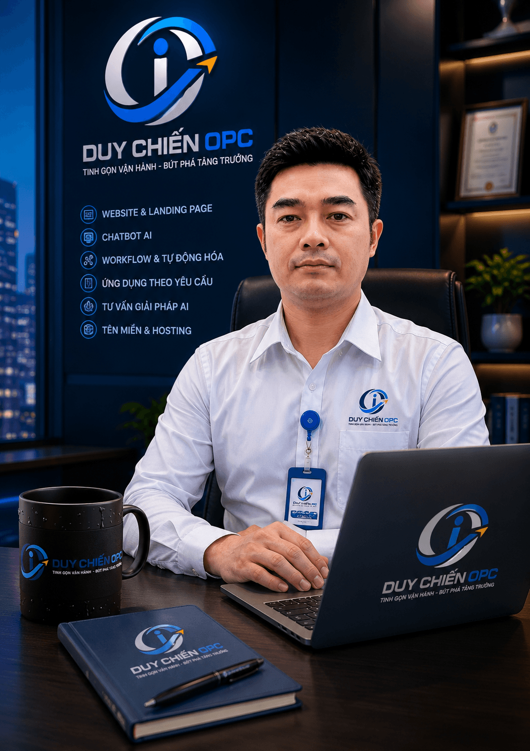 Anh Nguyễn Duy Chiến — nhà sáng lập Duy Chiến OPC
